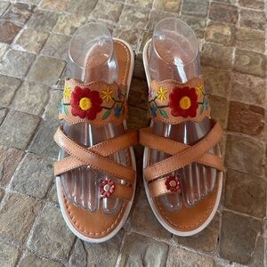 Leather huaraches / sandals